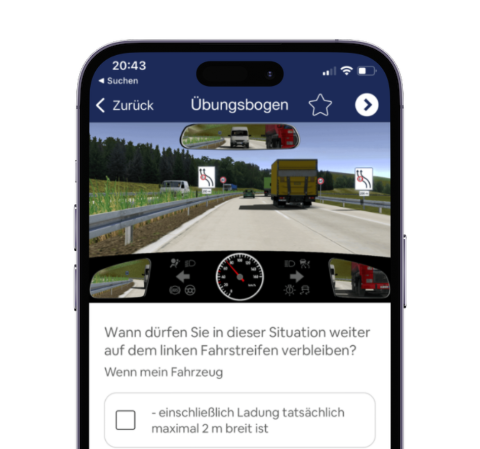 TheorieCheck Führerscheinlernapp